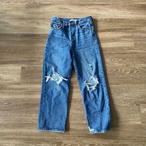 Levi’s Blue Jeans Ribcage Straight